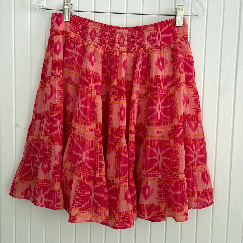 Anthropologie Flowy Mini Skirt